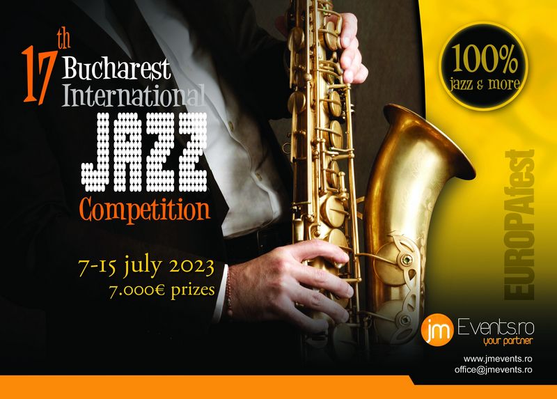 Affiche de la Bucharest International Jazz Competition